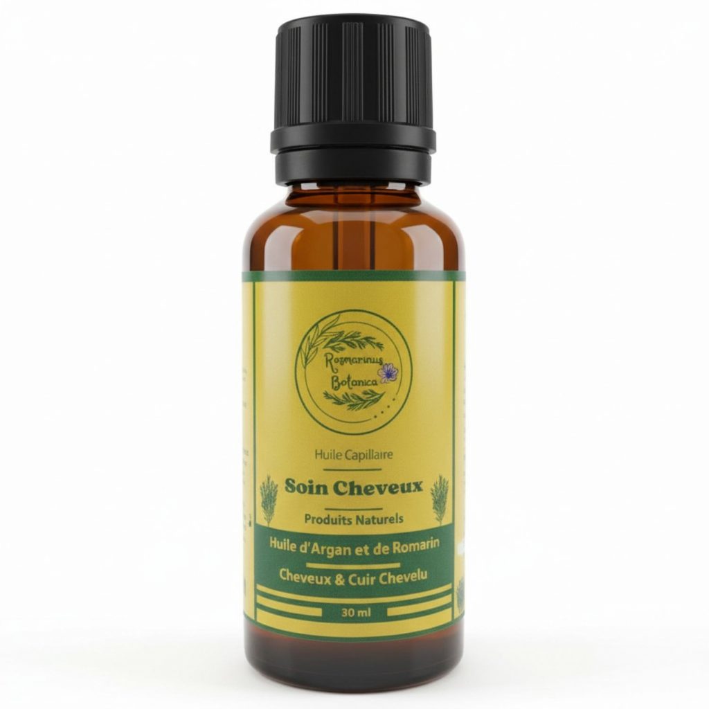 Huile Capillaire Anti-Chute au Romarin et Argan