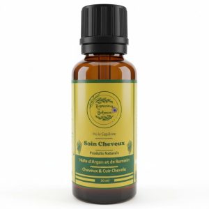Huile Capillaire Anti-Chute au Romarin et Argan